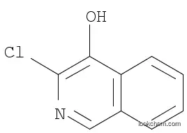 Molecular Structure of 101774-33-8 (3-CHLORO-4-HYDROXYISOQUINOLINE)